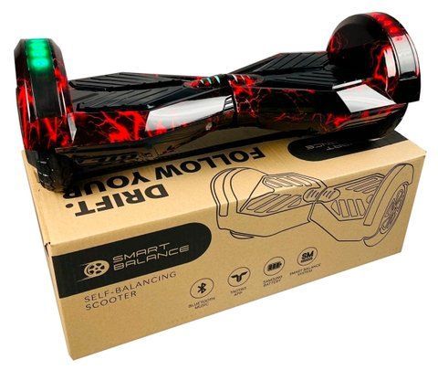 Гіроскутер Smart Balance Pro 8" (Червона Блискавка) 18668 фото