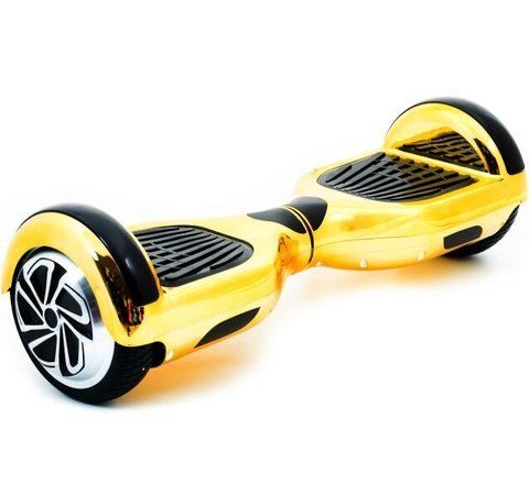 Гіроскутер SMARTWAY U3 Pro + App 6.5" (Chrome Gold) 18717 фото
